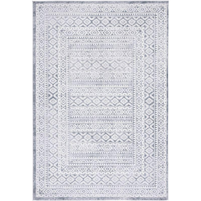 Toscana TOS658 Power Loomed Area Rug - Grey/Ivory - 8'x10' - Safavieh.