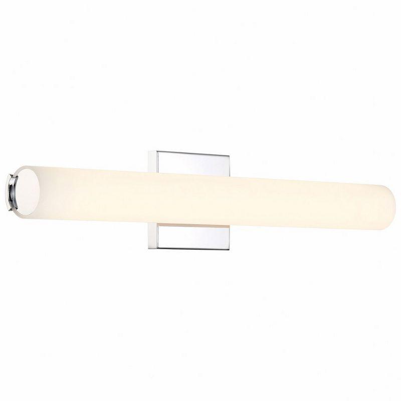 Sense 22.75" Chrome Cylinder LED Vanity Light