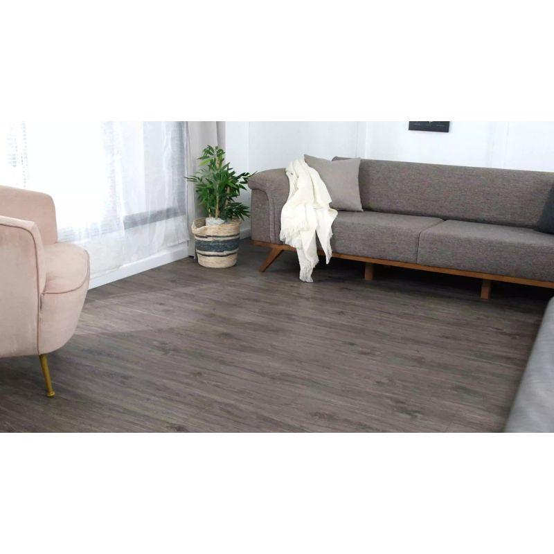 Luxe Weavers Modern Geometric Wave Anthracite 2x3 Area Rug