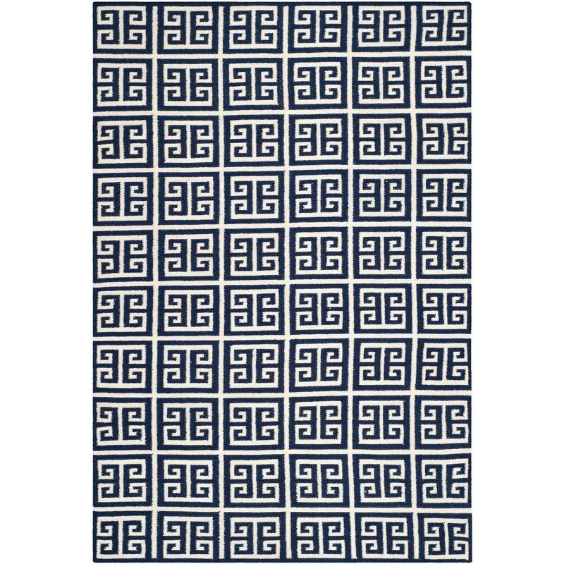 Dhurries DHU626 Hand Woven Area Rug  - Safavieh