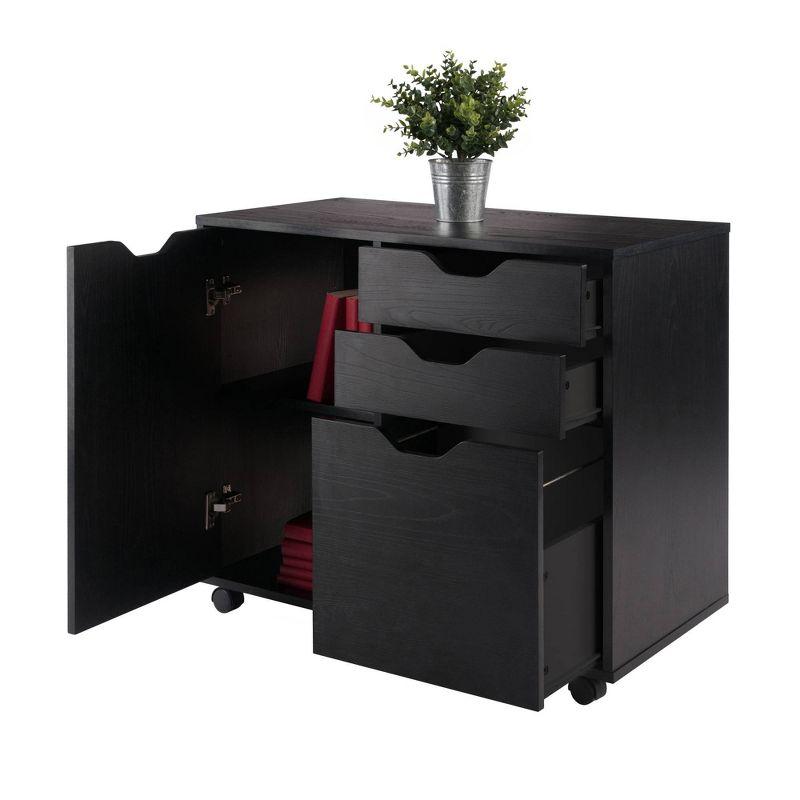 Halifax 2 Sections Mobile Filing Cabinet - Winsome