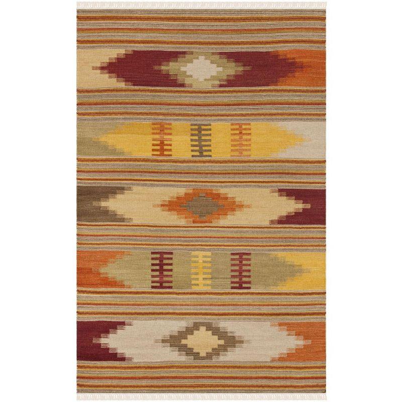 Kilim NVK177 Hand Woven Area Rug  - Safavieh