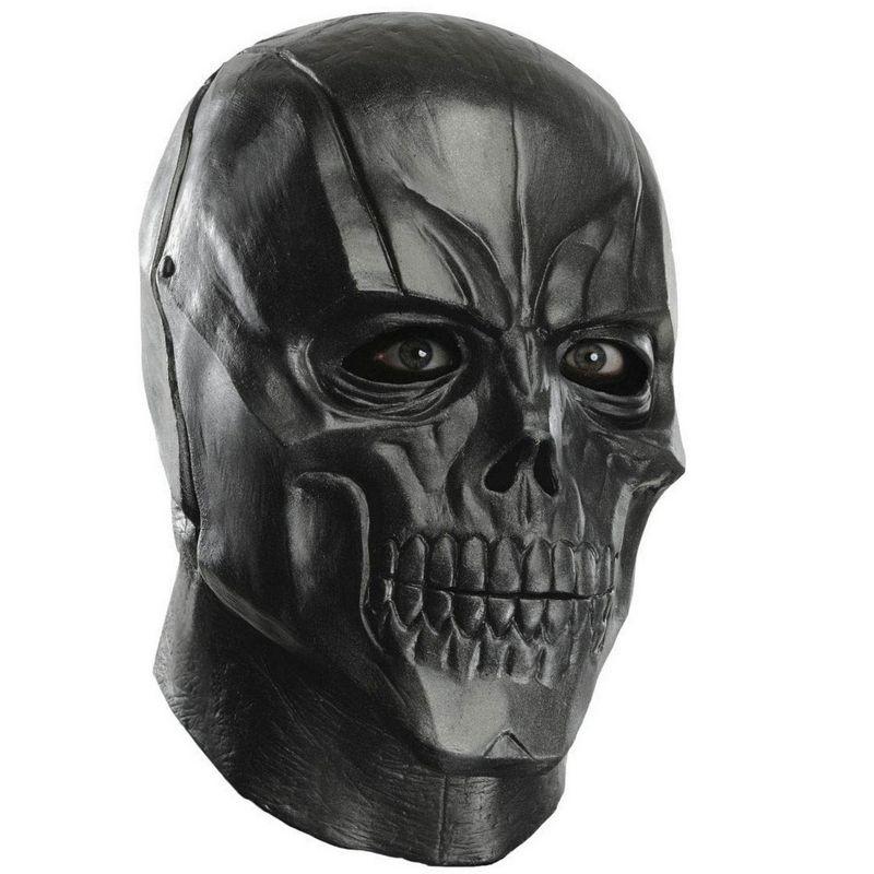 Adult Black Latex Batman Arkham Halloween Mask