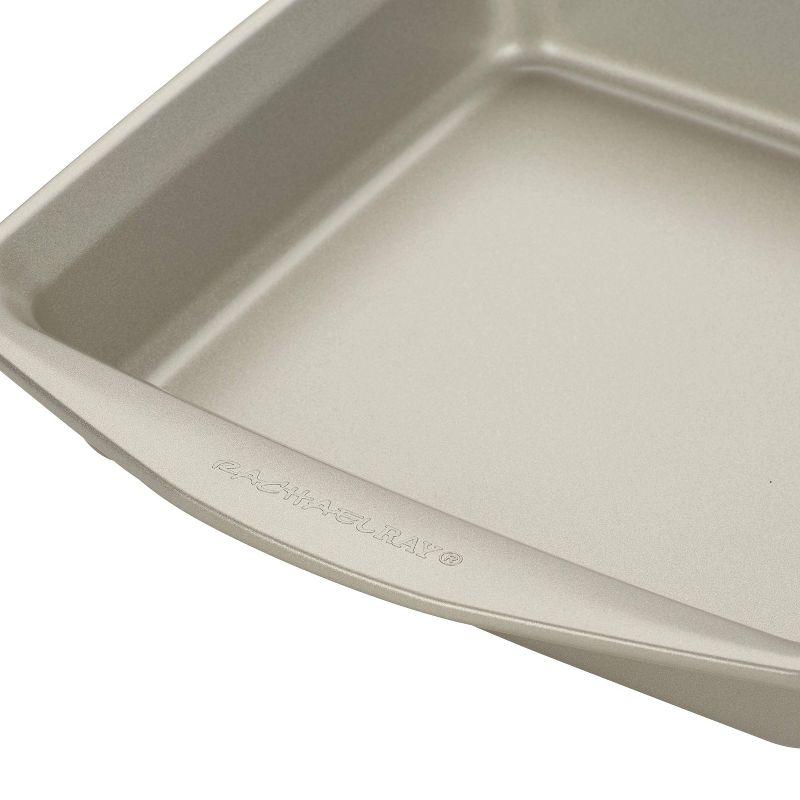 Rachael Ray 10pc Bakeware Set: Nonstick Steel Baking Pans & Sheets, Even-Heating, Dishwasher-Safe, Oven-Safe to 450°F