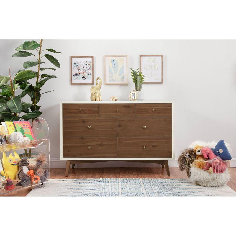Palma 7 Drawer 53" W Double Dresser