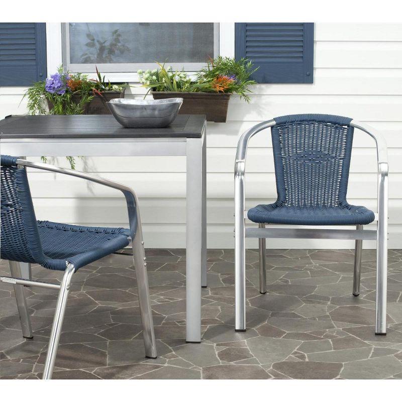 Wrangell Stackable Arm Chair (Set of 2)  - Safavieh