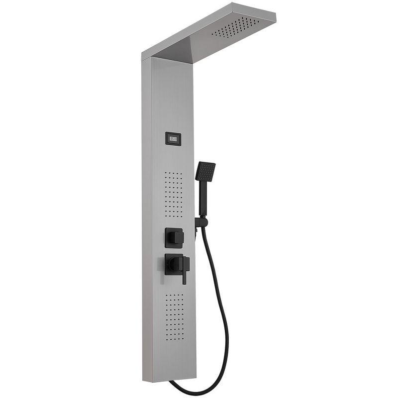 2-Jet Shower Panel System With Hand Shower