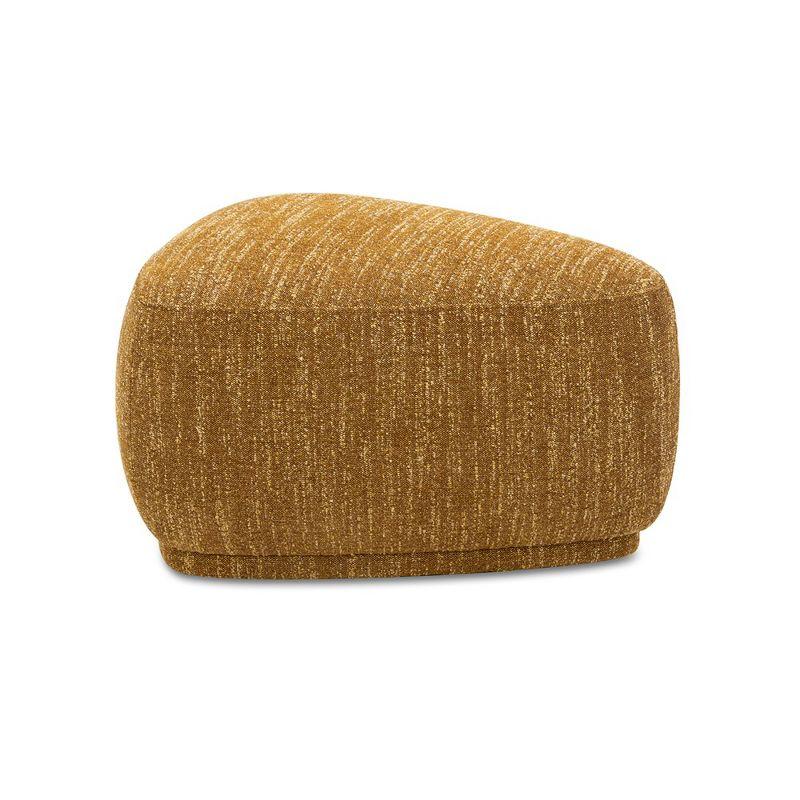 Jennifer Taylor Home Pebble 26" Rounded Triangle Cocktail Ottoman