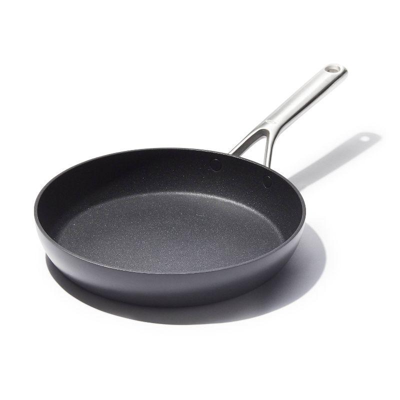 10" Black Aluminum Ceramic Non-Stick Fry Pan