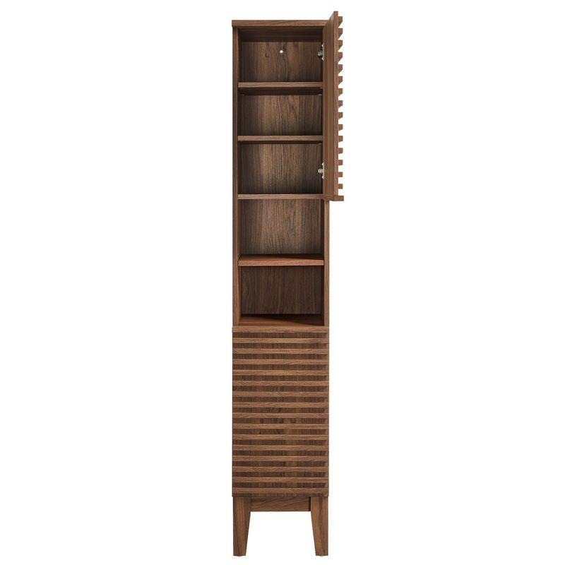 Modway Render Tall Narrow Bathroom Storage Cabinet
