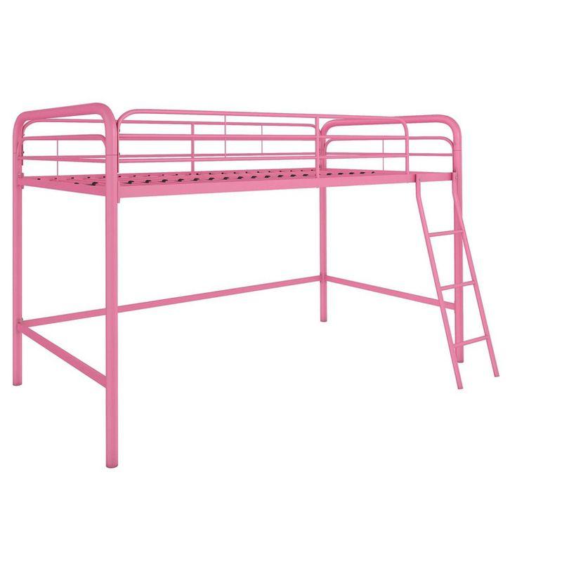 DHP Jett Junior Twin Metal Loft Bed