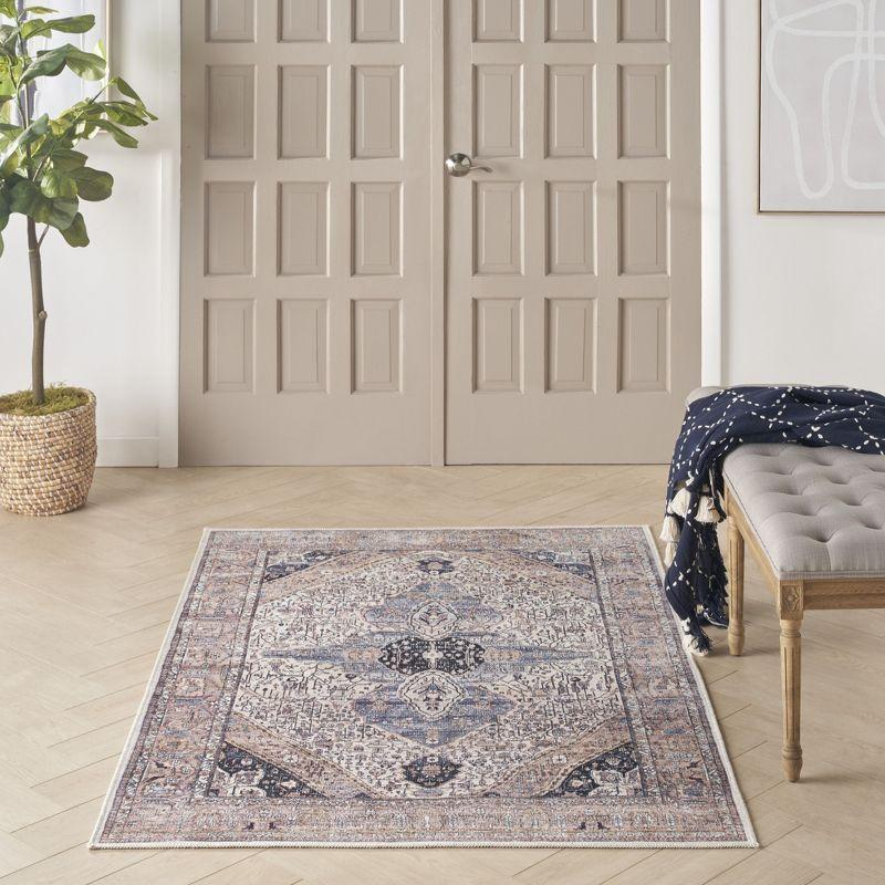 Nourison Washable Brilliance Traditional Vintage Indoor Rug