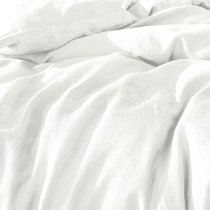 Riverbrook Home 3pc King Logan Comforter Set White: Polyester Fill, Machine Washable, Includes Shams
