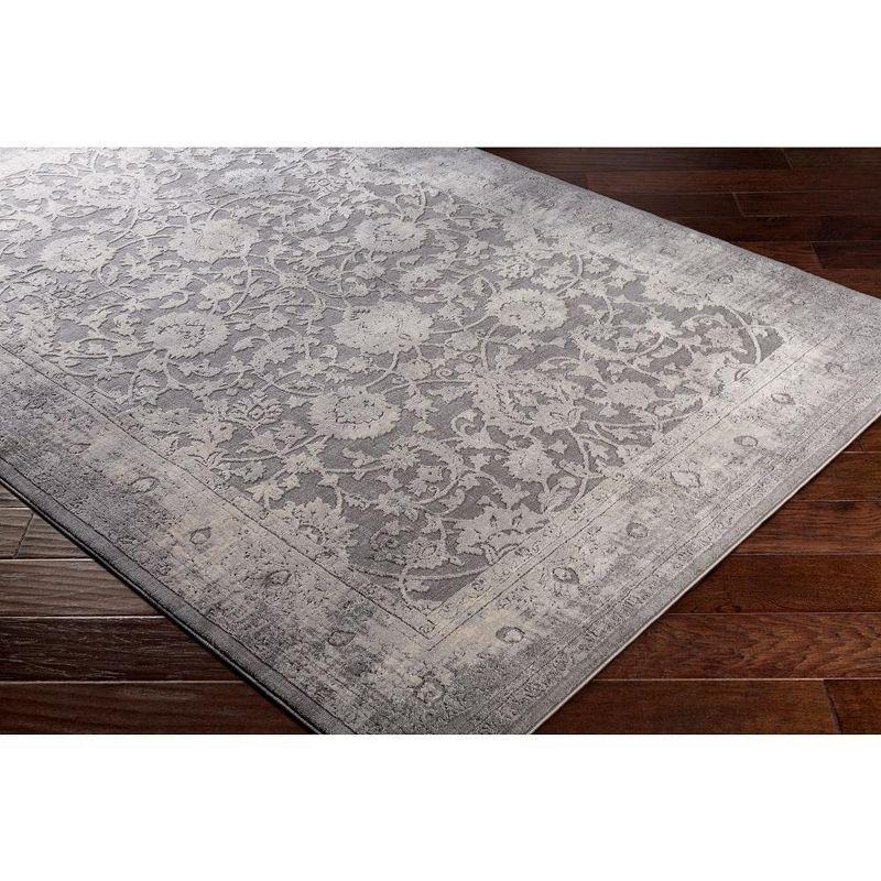 Mark & Day Meadows 3'11"x5'7" Rectangle Woven Indoor Area Rugs Medium Gray