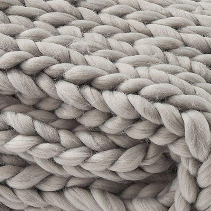 Park Designs Fog Chunky Knit Throw