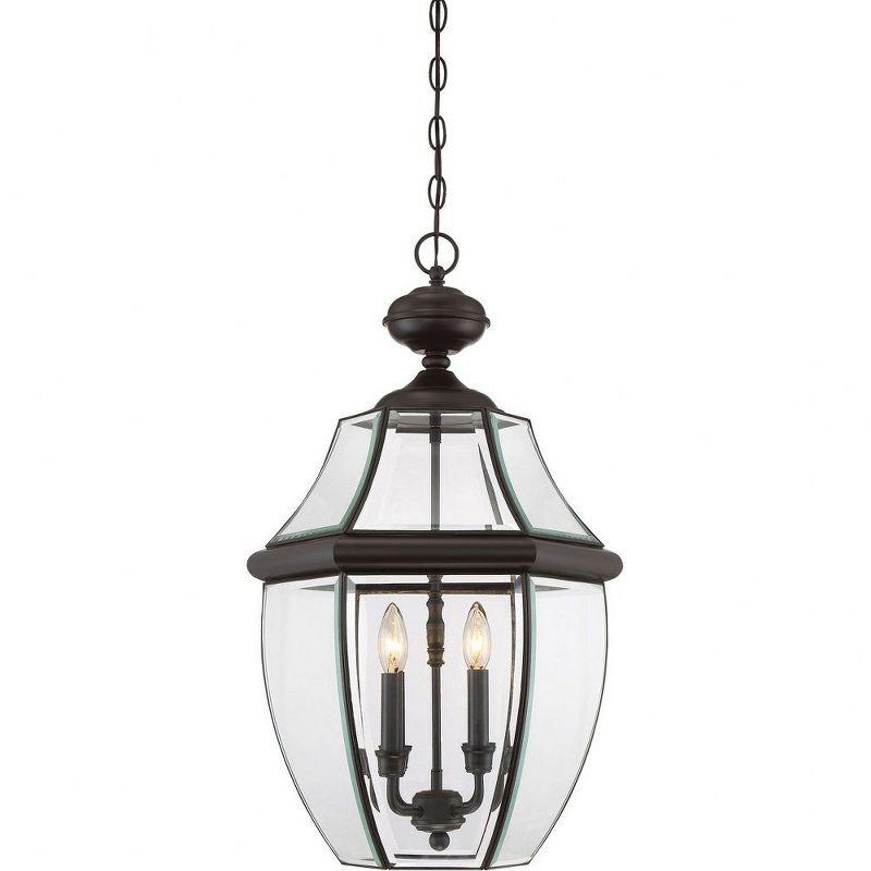 Quoizel Lighting Newbury 4 - Light Pendant in  Medici Bronze