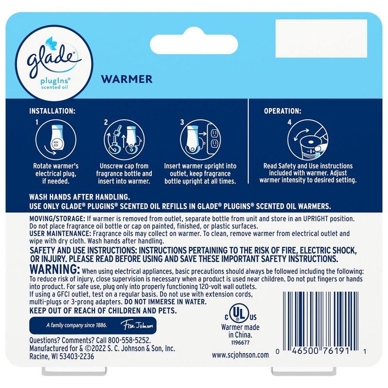 Glade PlugIns Scented Oil Air Freshener Warmer - 2ct