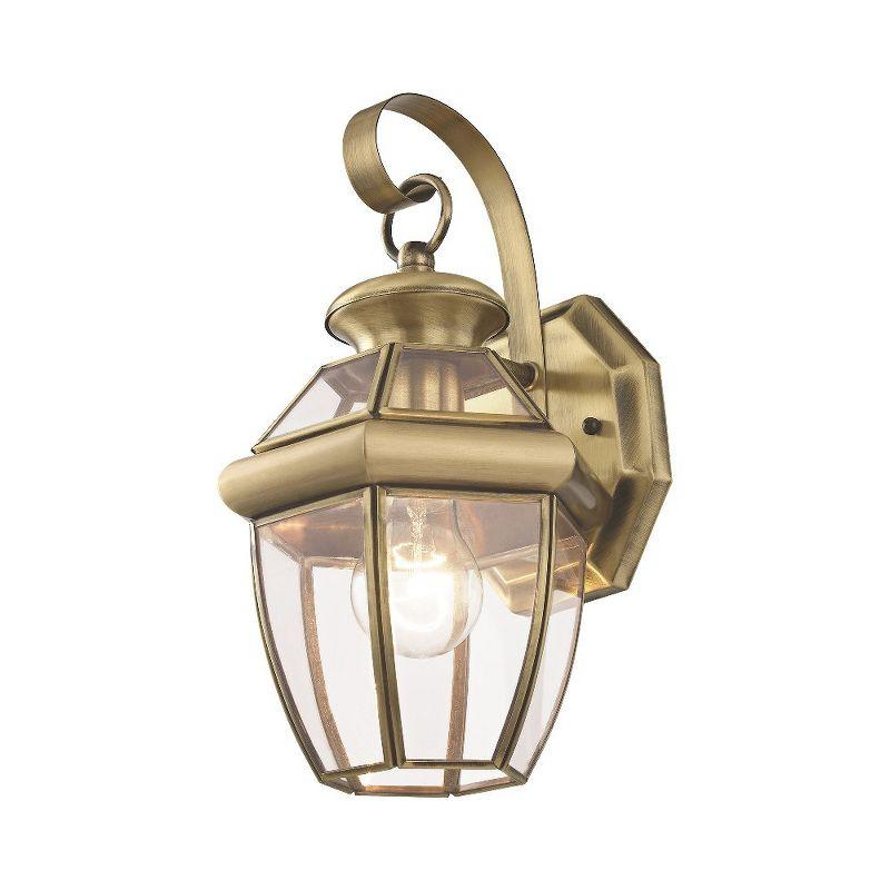 Livex Lighting Monterey 1 - Light Wall Light in  Antique Brass