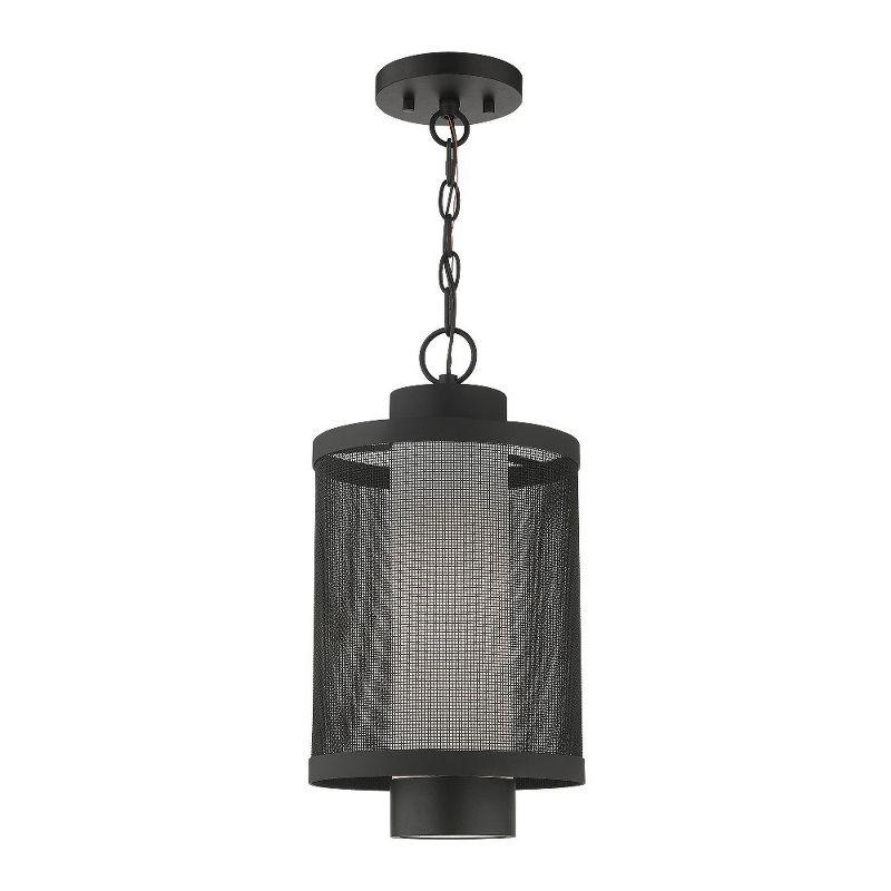 Livex Lighting Nottingham 1 - Light Pendant in  Textured Black
