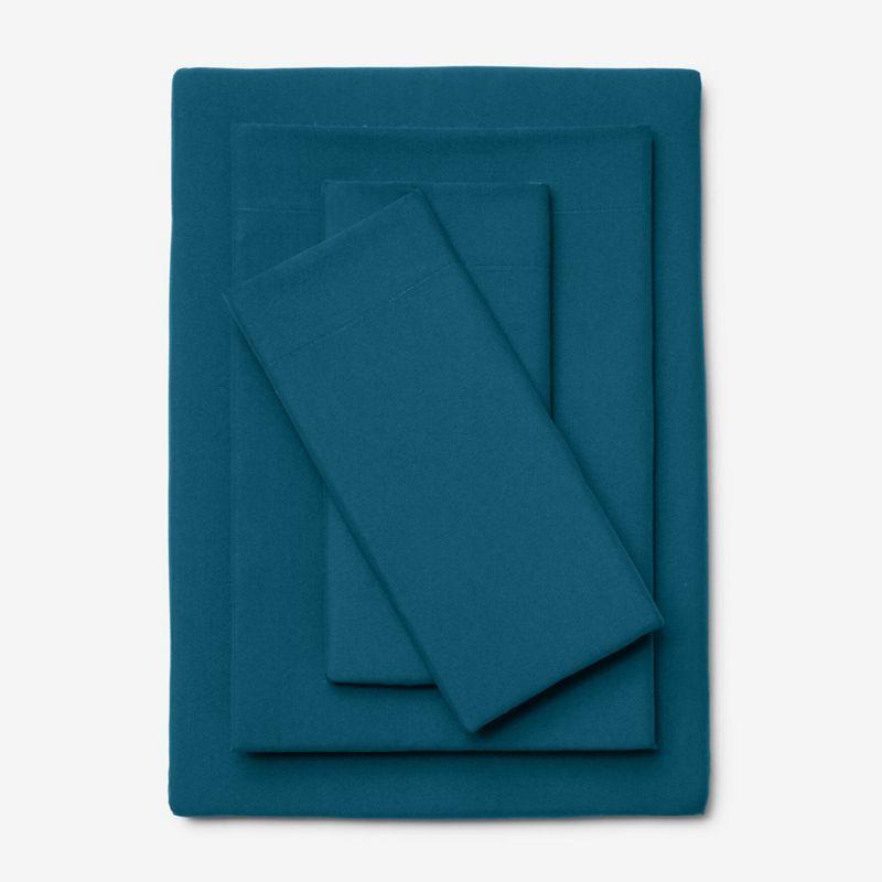 Peacock Blue Queen Microfiber 3-Piece Sheet Set