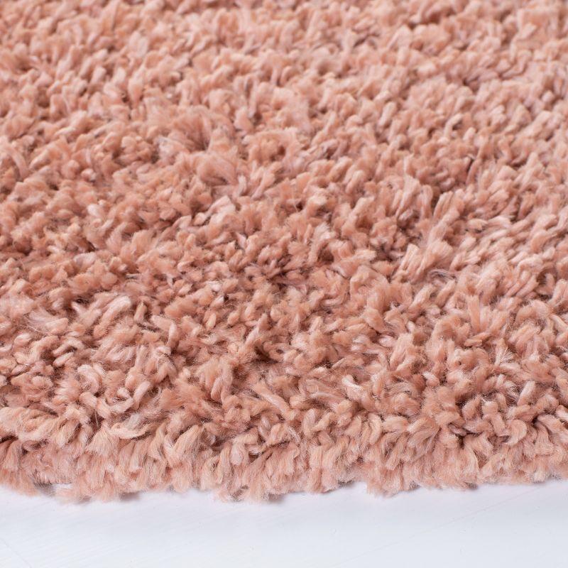 August Shag AUG200 Power Loomed Indoor Area Rug - Rose - 8'x10' - Safavieh