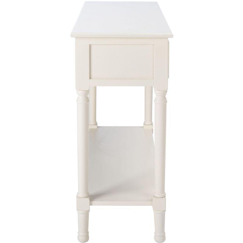 Haines 2 Drawer Console Table - White - Safavieh