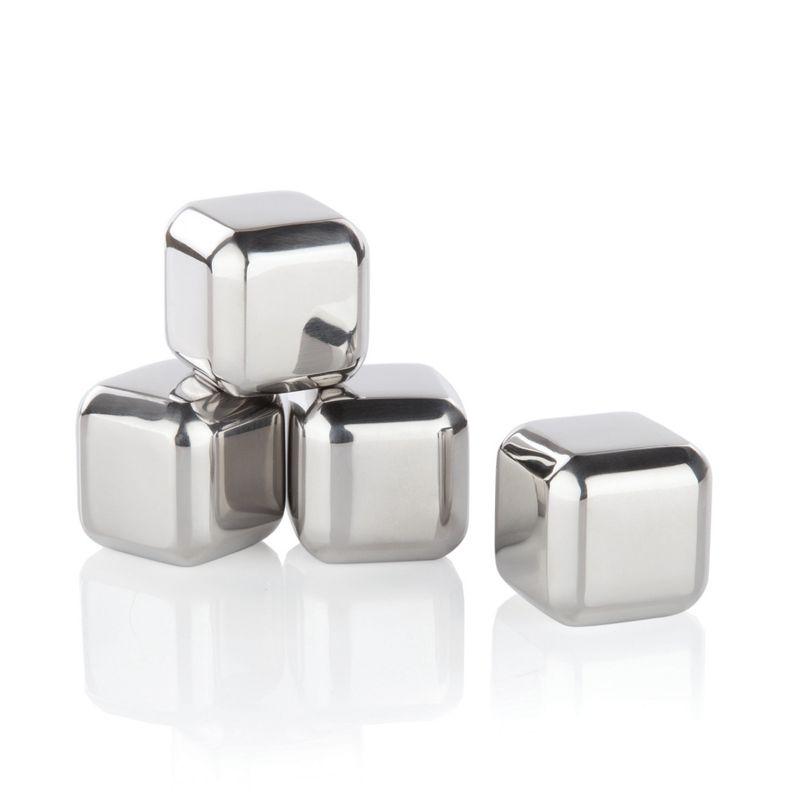 Glacier Rocks Stainless Steel Cube