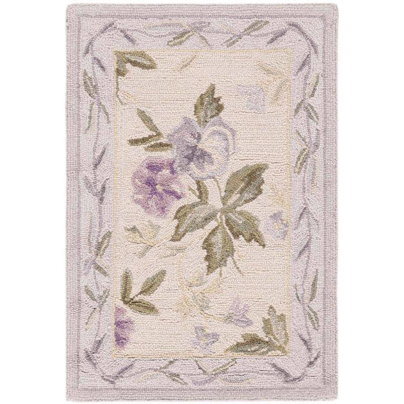 Chelsea HK54 Hand Hooked Accent Rug - Ivory - 1'8"x2'6" - Safavieh.