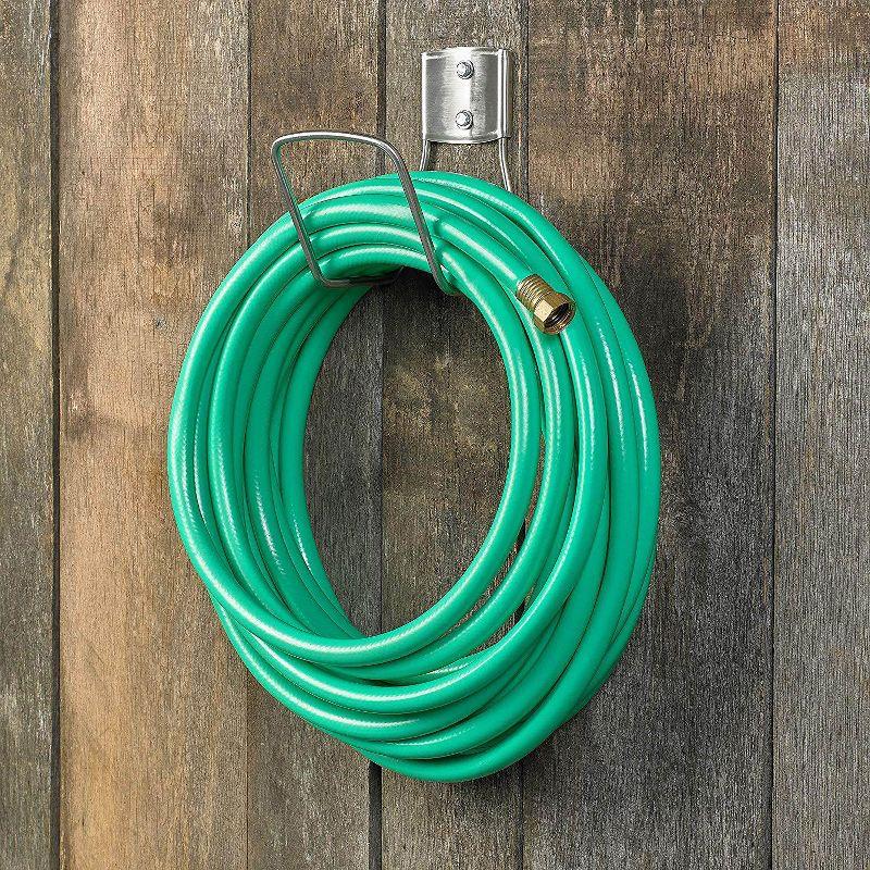 Liberty Garden 681 Wall Mounted 125 Foot Garden Hose Butler Hanger Organizer