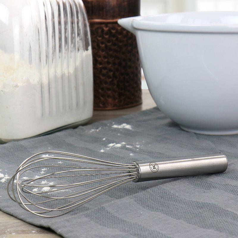 8.5-Inch Stainless Steel Balloon Whisk with Ergonomic Handle