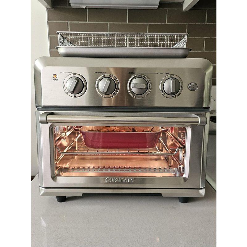 Cuisinart 1800W Air Fryer Toaster Oven Stainless Steel Finish