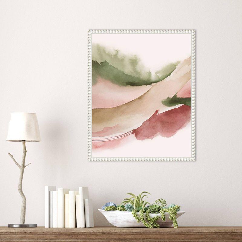 Amanti Art Strawberry Waves I by Grace Popp Framed Canvas Wall Art Print