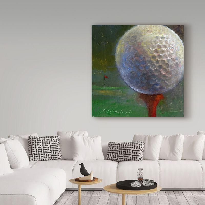 Trademark Fine Art Hall Groat Ii " Golf Ball Centered " by Hall Groat Ii