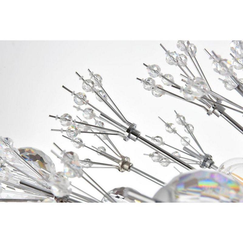 Elegant Lighting Vera 38 - Light Pendant in  Chrome