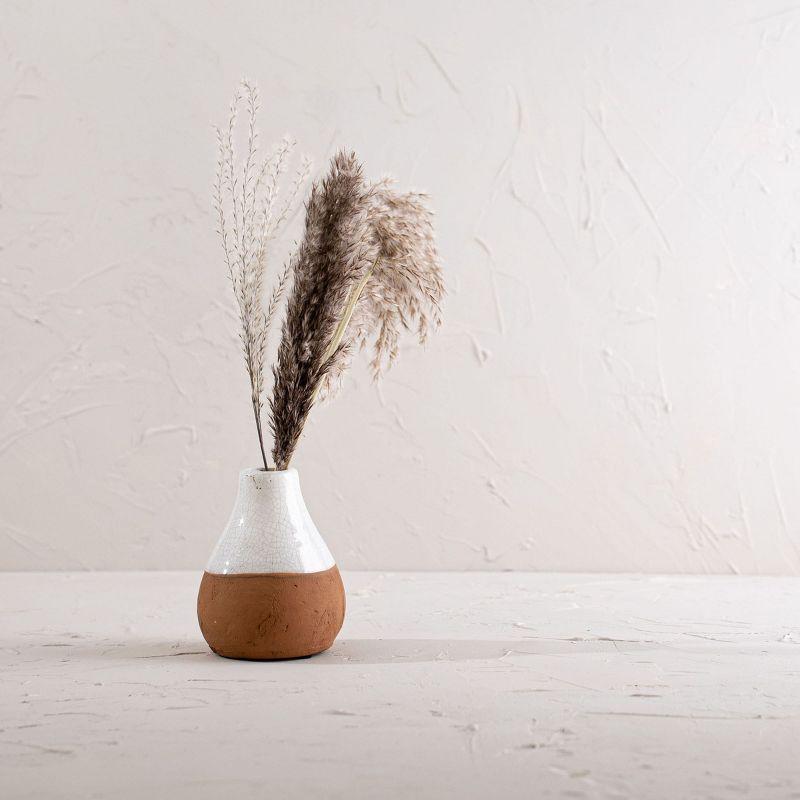 Terracotta Dipped Terracotta Bud Vase by Foreside Home & Garden