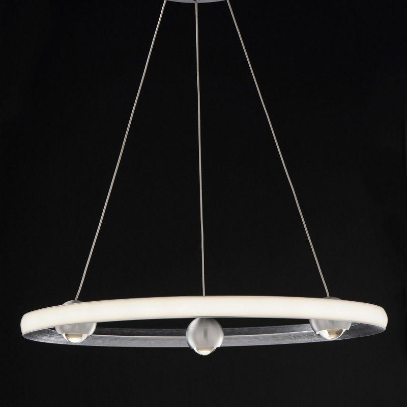 ET2 Lighting Nodes 1 - Light Pendant in  Brushed Aluminum