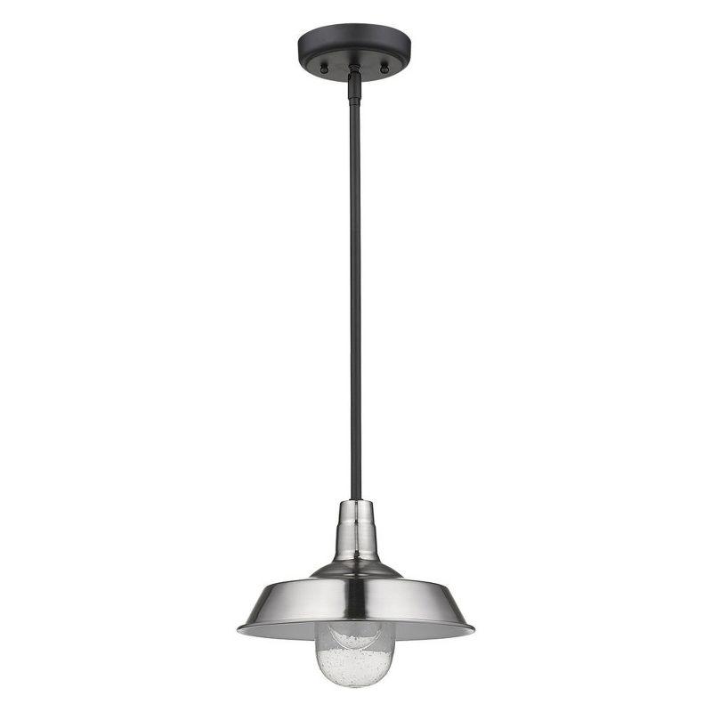 Acclaim Lighting Burry 1 - Light Pendant in  Satin Nickel
