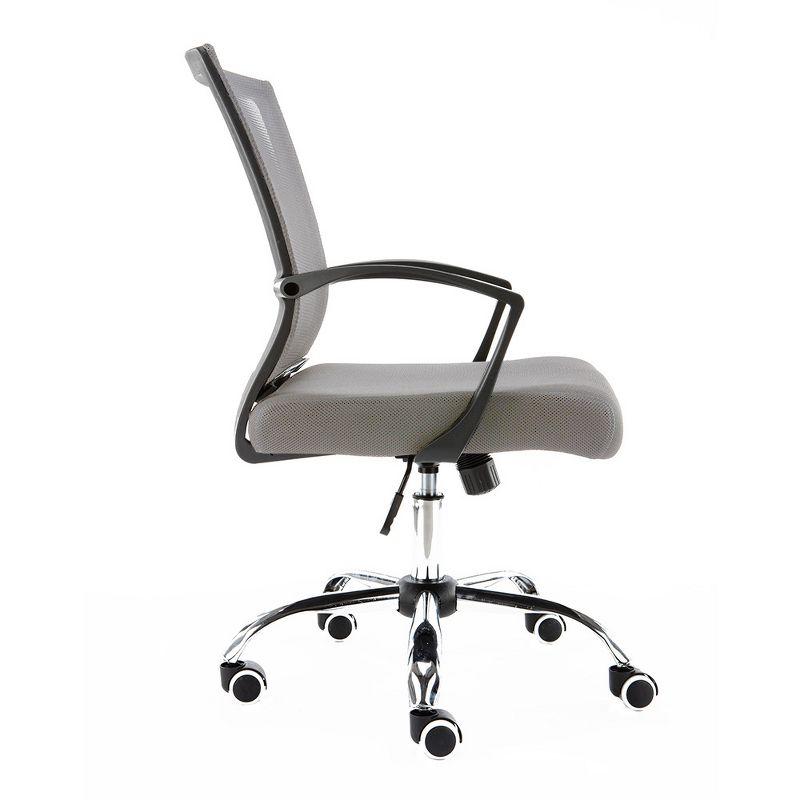 Modern Home Zuna Mid-Back Office Chair - Black/Gray