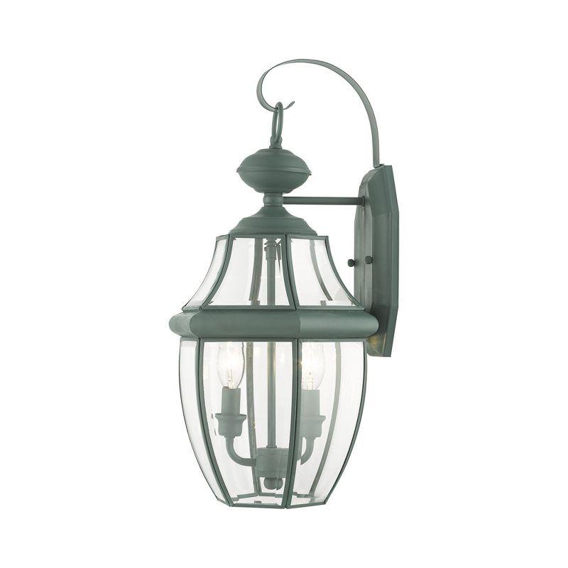 Livex Lighting Monterey 2 - Light Wall Light in  Verdigris