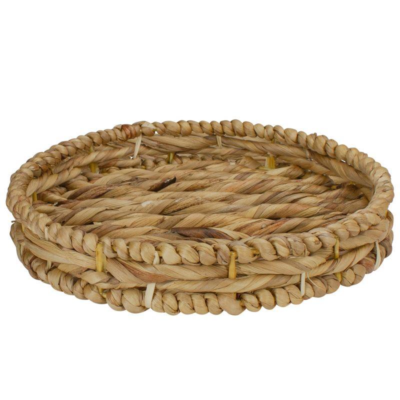 Northlight Seasonal Wicker Tray - Set of 3