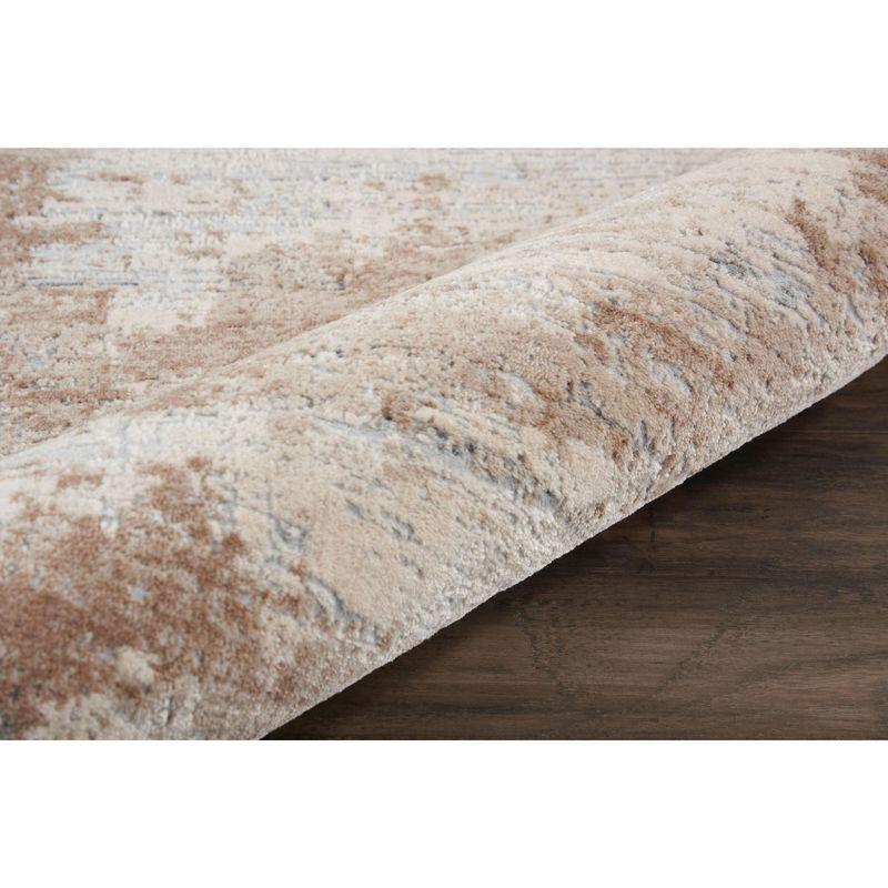 Nourison Rustic Textures Modern Indoor Area Rug Beige 2'2" x 7'6"