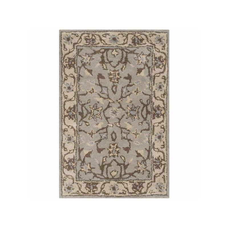 Heritage HG862 Handmade Accent Rug - 2'x3' - Beige/Grey - Safavieh