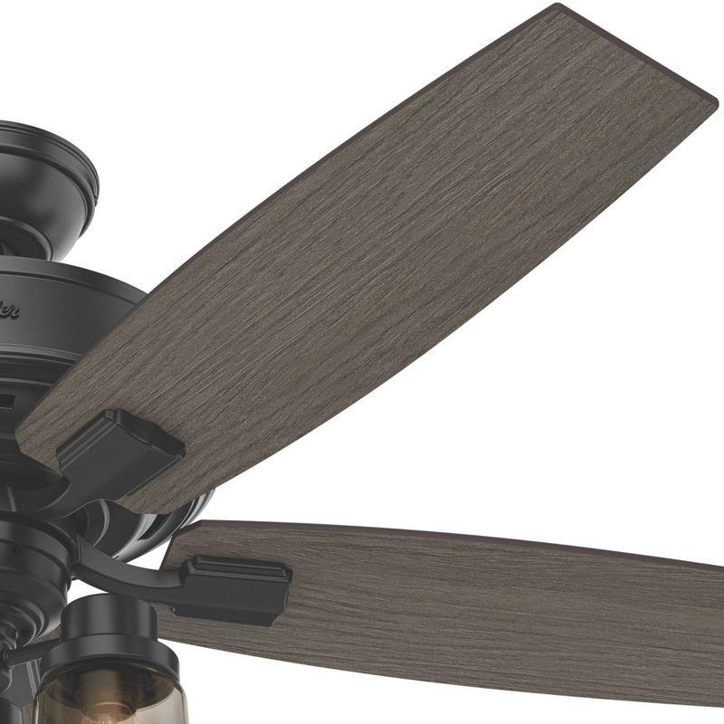 52" Bennett 5 - Blade Standard Ceiling Fan With Light Kit