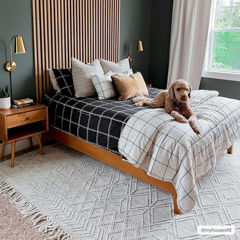 Hauteloom Rectangle Area Rug   Ivory