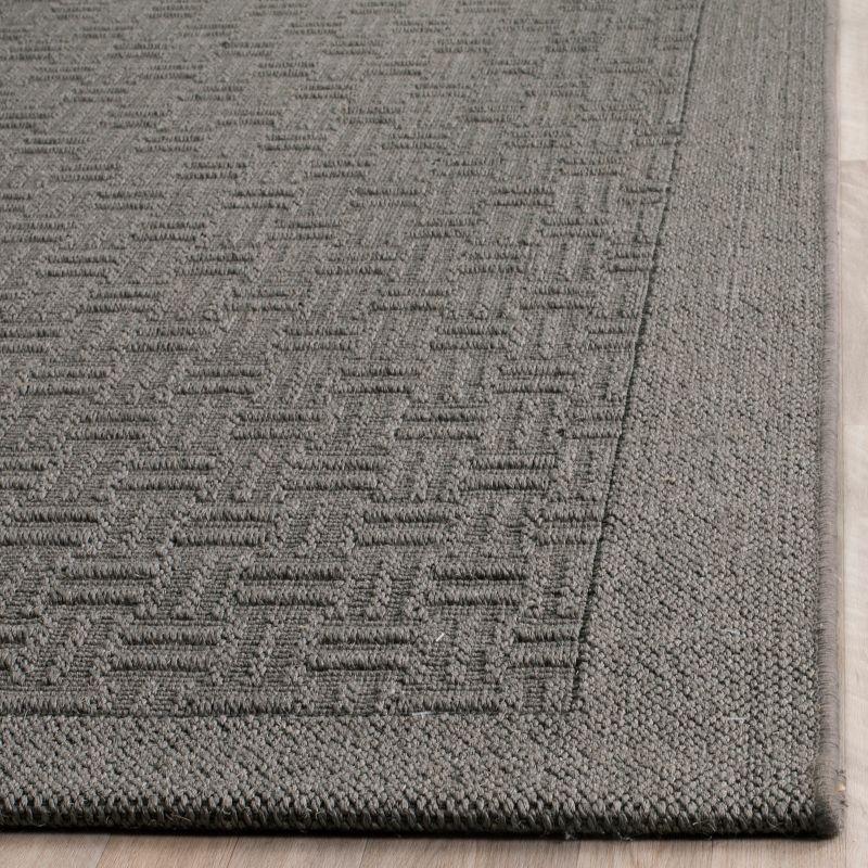 Palm Beach PAB359 Power Loomed Area Rug - Ash - 3'x5' - Safavieh.