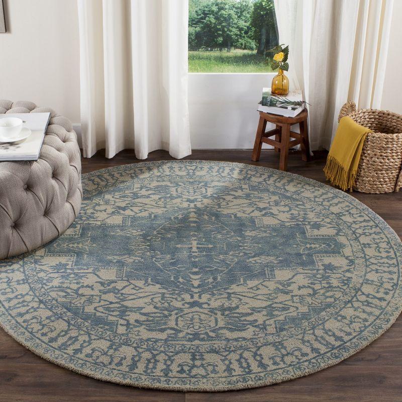 Restoration Vintage RVT421 Hand Tufted Area Rug  - Safavieh