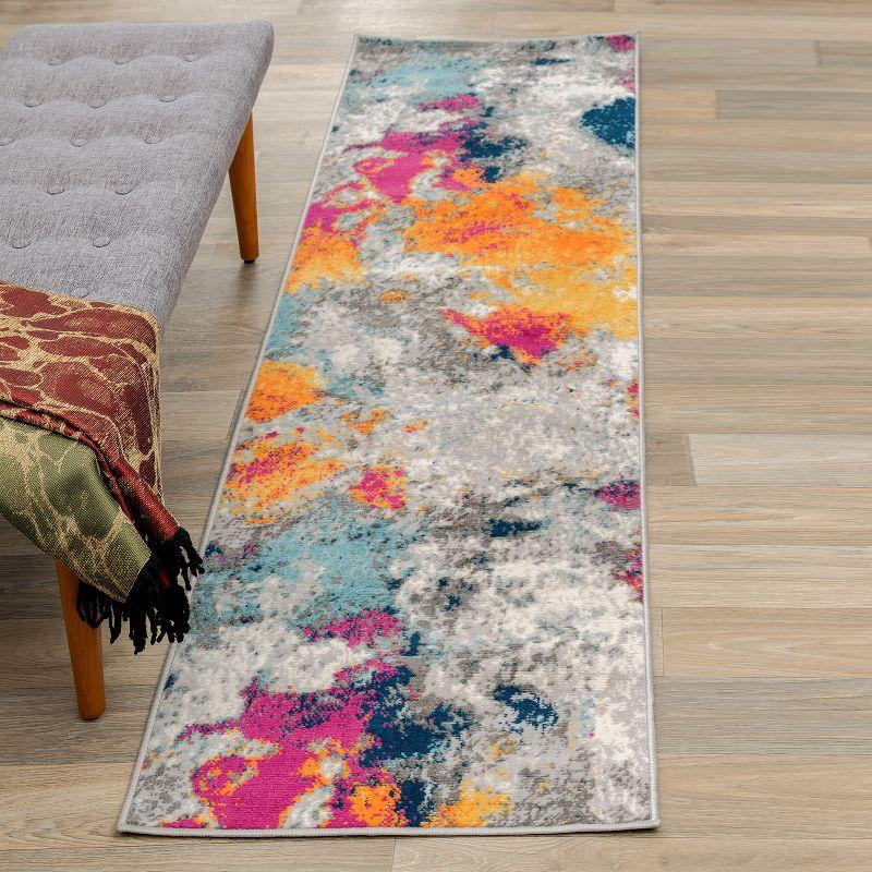 World Rug Gallery Abstract Contemporary Area Rug