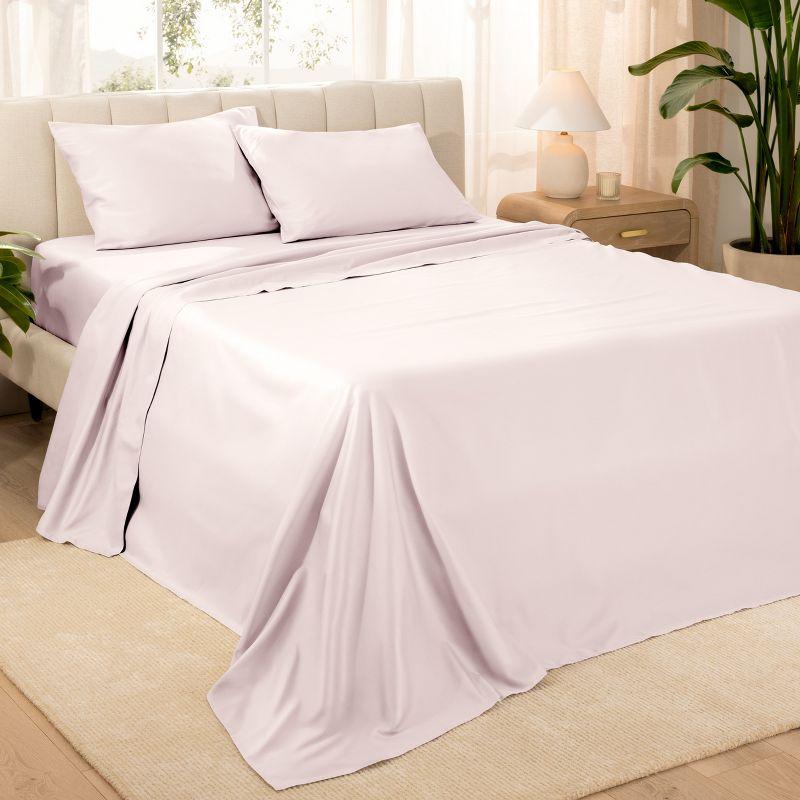 Bare Home 400 Thread Count Sateen Sheet Set