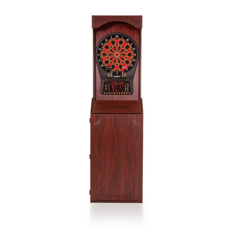 Arachnid Cricket Pro 800 Electronic Dartboard and Cabinet Set with Darts