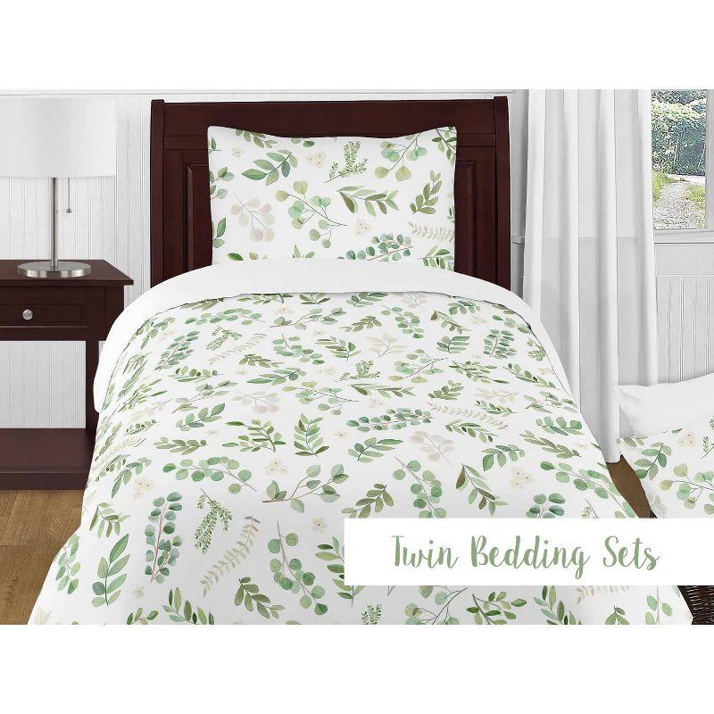 Botanical Leaf Floral Sheet Set